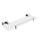 Nimco Keira - Tablette avec parc, 40 cm, verre dépoli/chrome KE 22091BX-40-26