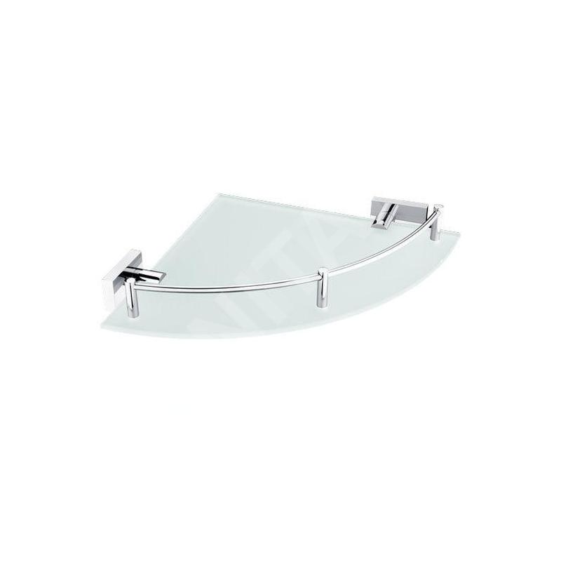 Nimco Keira - Tablette d'angle, verre dépoli/chrome KE 22091RA-26