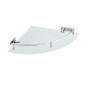 Nimco Keira - Tablette d'angle, verre dépoli/chrome KE 22091RA-26