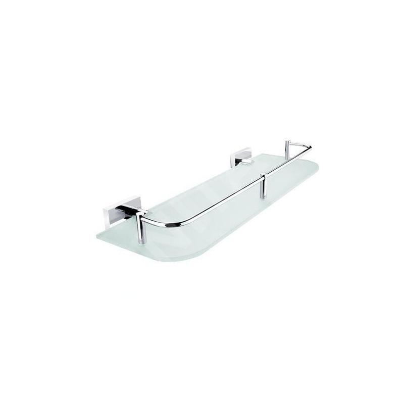 Nimco Keira - Tablette, longueur 400 mm, verre dépoli/chrome KE 22091AX-40-26