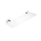 Nimco Keira - Tablette IXI, longueur 400 mm, plexiglas mat/chrome KE X340-26 Nimco Keira - Tablette IXI, longueur 400 mm, plexiglas mat/chrome KE X340-26