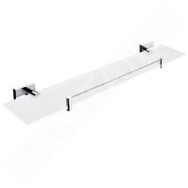 Nimco Keira - Etagère avec parc, 60 cm, verre dépoli/chrome KE 22091BX-60-26