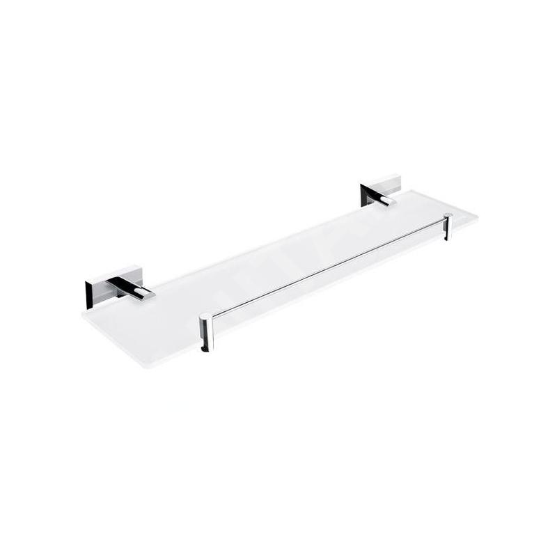 Nimco Keira - Tablette avec parc, 50 cm, verre dépoli/chrome KE 22091BX-50-26 Nimco Keira - Tablette avec parc, 50 cm, verre dépoli/chrome KE 22091BX-50-26