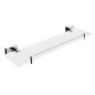 Nimco Keira - Tablette avec parc, 50 cm, verre dépoli/chrome KE 22091BX-50-26 Nimco Keira - Tablette avec parc, 50 cm, verre dépoli/chrome KE 22091BX-50-26