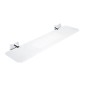 Nimco Keira - Tablette IXI avec trous fraisés, 50 cm, mat Pexiglass/chrome KE X350-26 Nimco Keira - Tablette IXI avec trous fraisés, 50 cm, mat Pexiglass/chrome KE X350-26