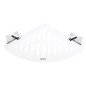 Nimco Keira - Tablette d'angle IXI avec trous fraisés, plexiglas mat/chrome KE X212-26 Nimco Keira - Tablette d'angle IXI avec trous fraisés, plexiglas mat/chrome KE X212-26