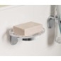 Aqualine Zero - Porte-savon avec support, chrome ZE002