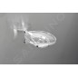 Aqualine Zero - Porte-savon avec support, chrome ZE002