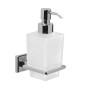 Sapho Gedy Colorado - Distributeur de savon, chrome/verre satiné 6981