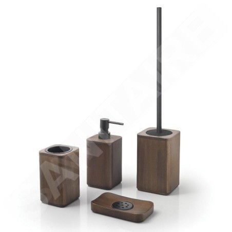 Sapho Accessoires de salle de bains Gedy - Distributeur de savon Dafne, bois 3980