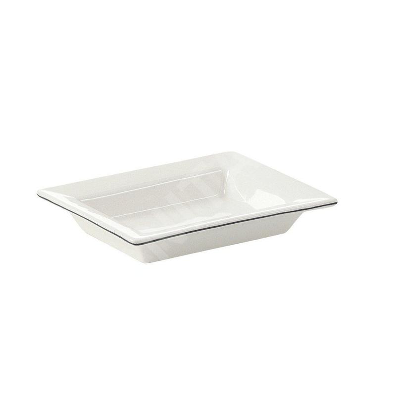 Sapho Accessoires de salle de bains Gedy - Porte-savon Lucrezia, blanc LC11