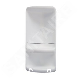 Sapho Accessoires de salle de bains Gedy - Étagère d'angle de douche Caesar 226x473x160 mm, blanc 7080