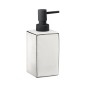 Sapho Accessoires de salle de bains Gedy - Distributeur de savon Lucrezia, blanc/noir LC80