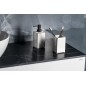 Sapho Accessoires de salle de bains Gedy - Distributeur de savon Lucrezia, blanc/noir LC80