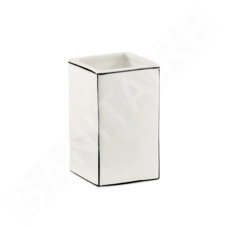 Sapho Accessoires de salle de bains Gedy - Verre Lucrezia, blanc LC98