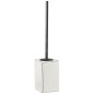Sapho Accessoires de salle de bains Gedy - Brosse WC à poser Lucrezia, blanc/noir LC33