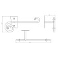 Sapho Rebecca - Porte-papier toilette, noir CC017