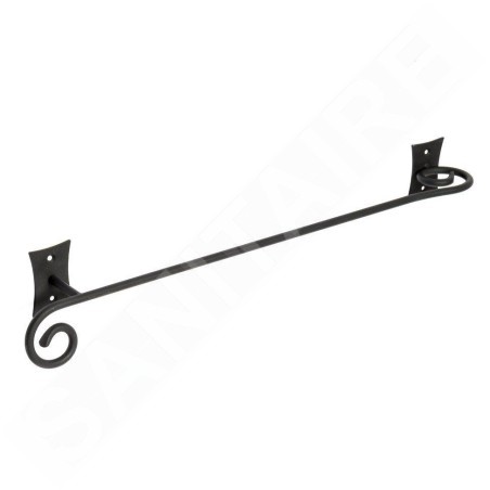 Sapho Rebecca - Porte-serviettes, longueur 533 mm, noir CC420