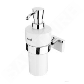 Nimco Keira - Distributeur de savon avec support, blanc/chrome KE 22031KN-26