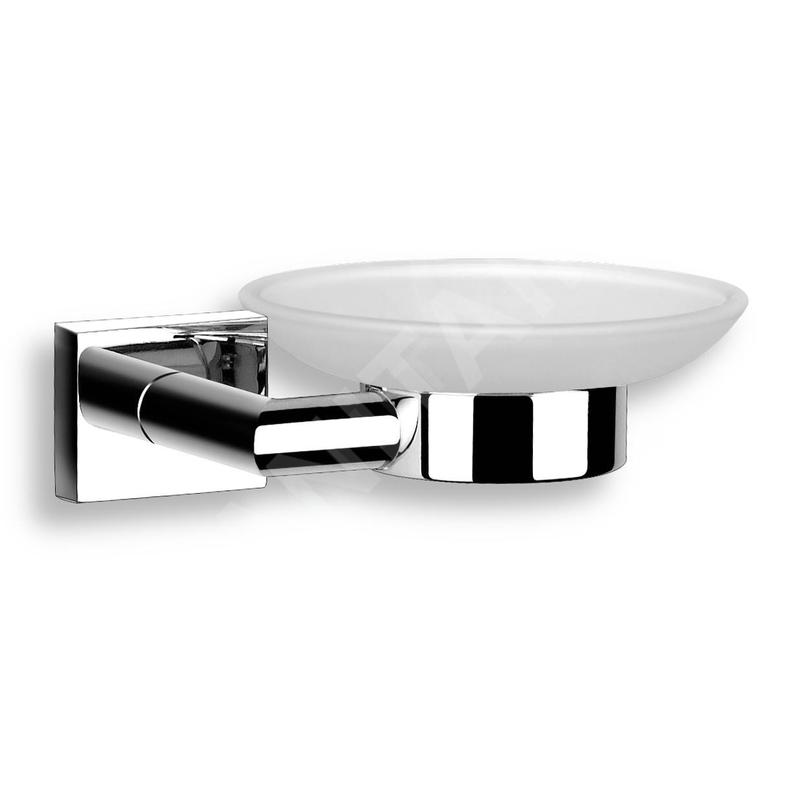 Novaservis Titania Elis - Porte-savon avec support, verre dépoli/chrome 66436,0 Novaservis Titania Elis - Porte-savon avec support, verre dépoli/chrome 66436,0