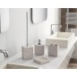 Sapho Gedy Quadrotto - Brosse de toilette à poser, tortora QU3366