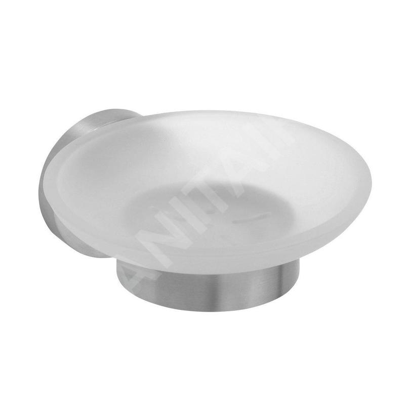 Sapho X-STEEL - Porte-savon, verre/inox XS802