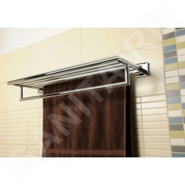 Sapho X-SQUARE - Porte-serviettes, longueur 655 mm, chrome XQ601