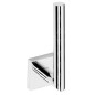 Sapho X-SQUARE - Porte-rouleau toilette réserve, chrome XQ704