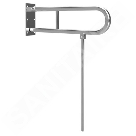 Sapho Équipement de salle de bain - Barre d’appui pliante, inox XH521