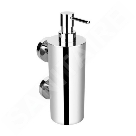 Sapho X-Round - Distributeur de savon liquide avec support, chrome XR102