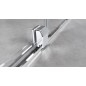 Polysan Rolls Line - Porte de douche coulissante 1600x 2000 mm, aluminium poli/verre transparent RL1615 Polysan Rolls Line - Porte de douche coulissante 1600x 2000 mm, aluminium poli/verre transparent RL1615