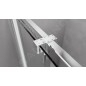 Polysan Rolls Line - Porte de douche coulissante 1600x 2000 mm, aluminium poli/verre transparent RL1615 Polysan Rolls Line - Porte de douche coulissante 1600x 2000 mm, aluminium poli/verre transparent RL1615