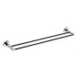 Sapho X-Round - Porte-serviettes double, longeur 655 mm, chrome XR423