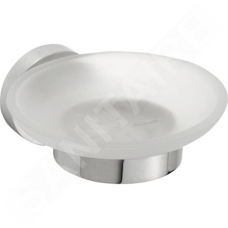 Sapho X-Round - Porte-savon, verre/chrome XR803