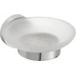 Sapho X-Round - Porte-savon, verre/chrome XR803