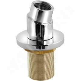 Sapho Manchons - Manchon pour douche sur le bord de la baignoire, chrome 1205-41
