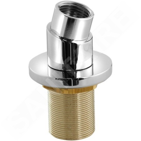 Sapho Manchons - Manchon pour douche sur le bord de la baignoire, chrome 1205-41