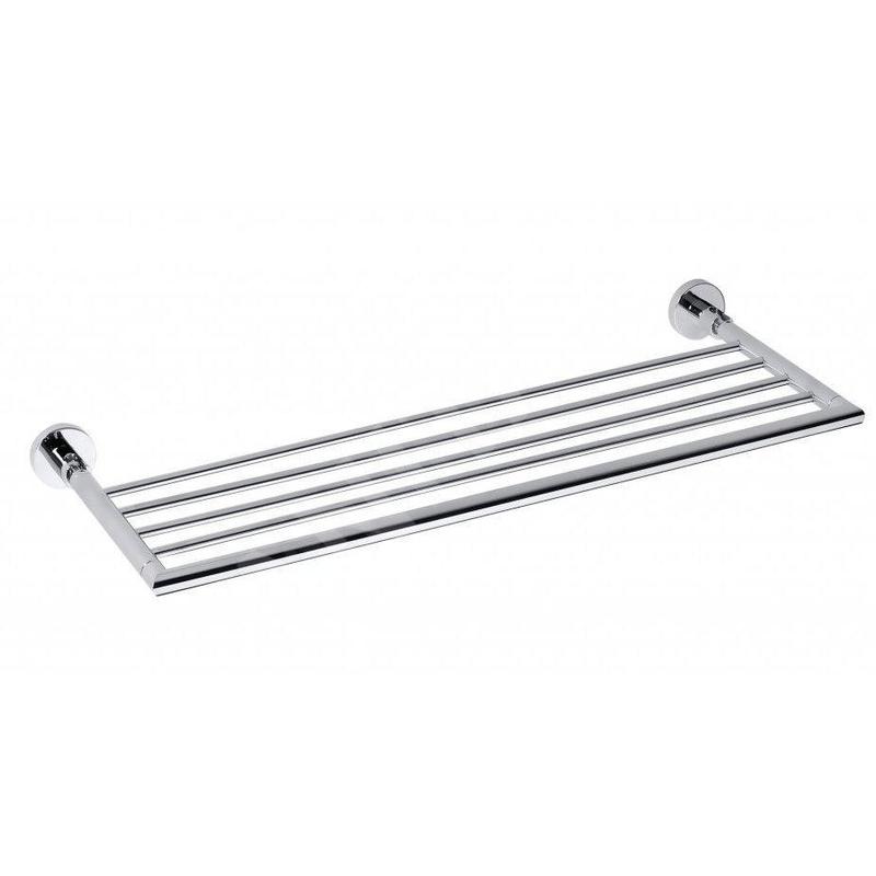 Sapho X-Round - Tablette murale pour serviettes 655 mm, chrome XR420 Sapho X-Round - Tablette murale pour serviettes 655 mm, chrome XR420