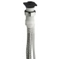 Sapho Manchons - Manchon carré pour douche sur le bord de la baignoire avec flexible, noir mat PD46813 Sapho Manchons - Manchon carré pour douche sur le bord de la baignoire avec flexible, noir mat PD46813