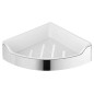 Aqualine Samba - Tablette d'angle Samba, chromée SB109