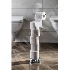 Aqualine Accessoires - Porte-papier hygiénique Minu, chromé MU37