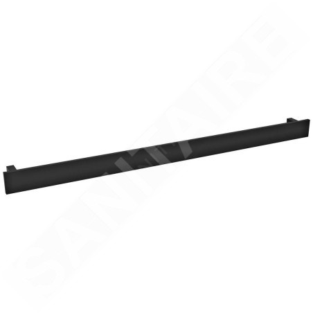 Sapho Patron - Porte-serviettes, longueur 1000 mm, noir mat PX088