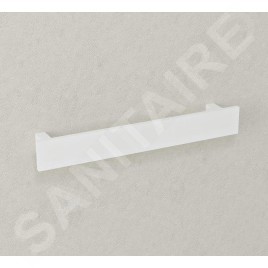 Sapho Patron - Porte-serviettes, longueur 450 mm, blanc mat PX012
