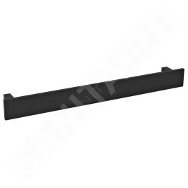 Sapho Patron - Porte-serviettes, longueur 600 mm, noir mat PX064