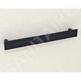 Sapho Patron - Porte-serviettes, longueur 600 mm, noir mat PX064