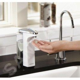Simplehuman Accessoires de salle de bains - Distributeur de savon sans contact 237 ml, blanc ST1018