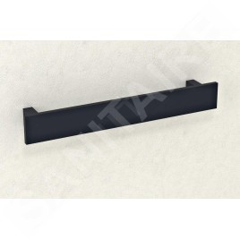 Sapho Patron - Porte-serviettes, longueur 450 mm, noir mat PX051