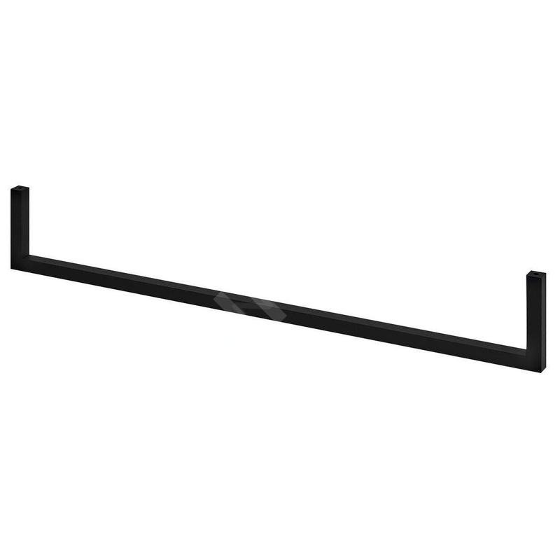 Sapho Avice - Porte-serviettes, longueur 600 mm, noir mat VC475