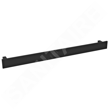Sapho Patron - Porte-serviettes, longueur 800 mm, noir mat PX079