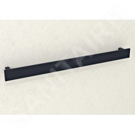 Sapho Patron - Porte-serviettes, longueur 800 mm, noir mat PX079